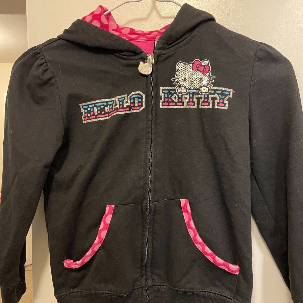 Girls 6/6x Hello Kitty Sequin Jacket